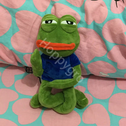 Sad Pepe Plush Toy