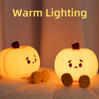 Pumpkin Night Light Plush Toy