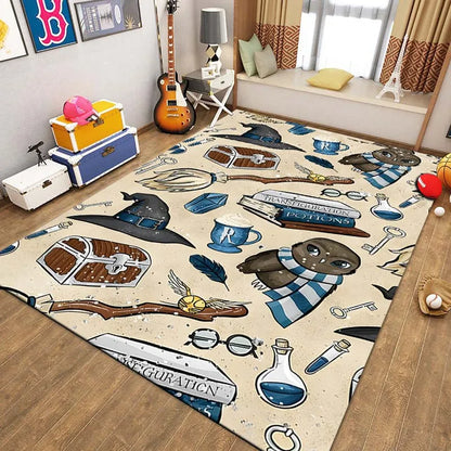 Harry's Wizard Hat Pattern Rug