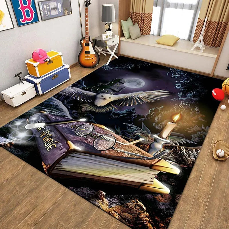 Harry's Wizard Hat Pattern Rug