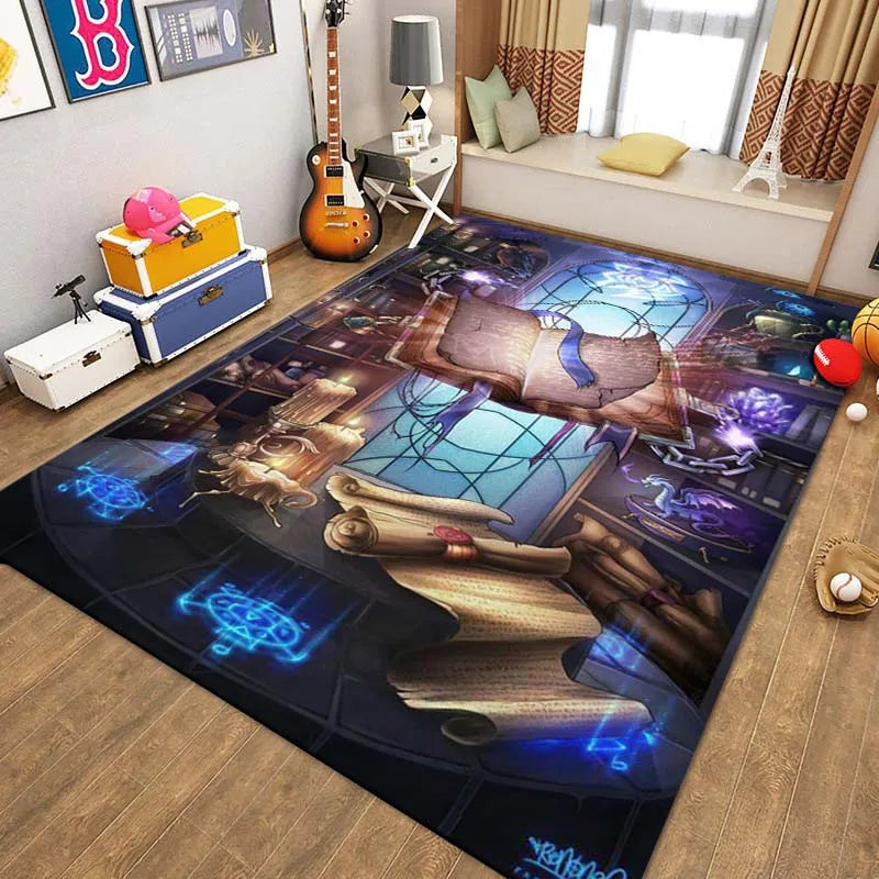 Harry's Wizard Hat Pattern Rug