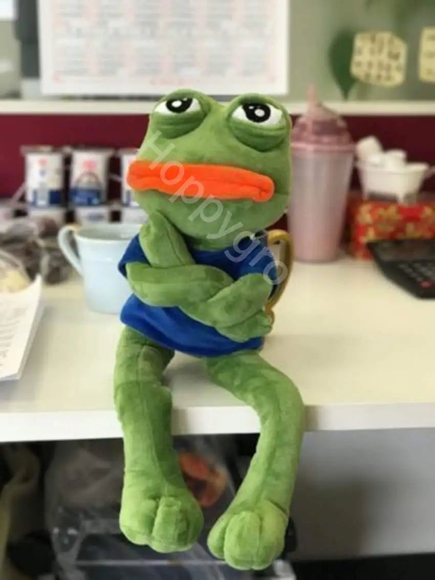 Sad Pepe Plush Toy