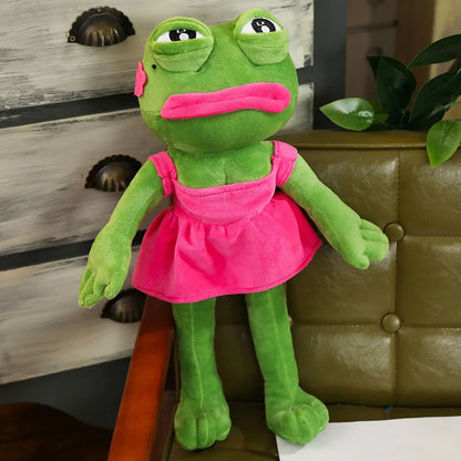 Sad Pepe Plush Toy