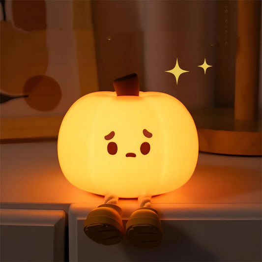 Pumpkin Night Light Plush Toy