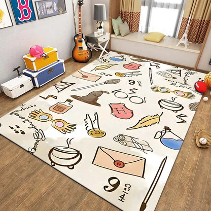 Harry's Wizard Hat Pattern Rug