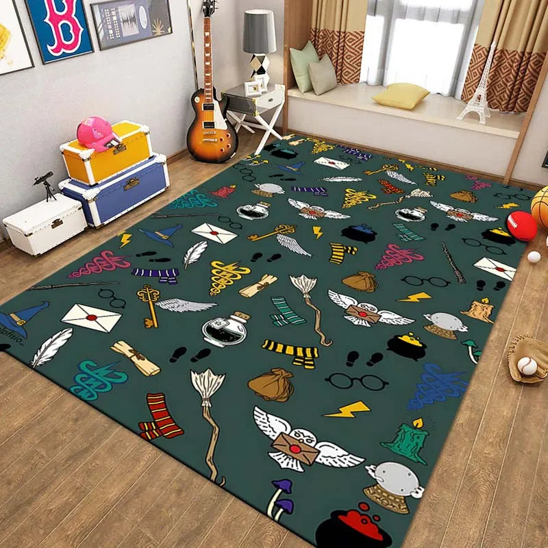 Harry's Wizard Hat Pattern Rug