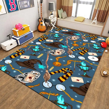 Harry's Wizard Hat Pattern Rug