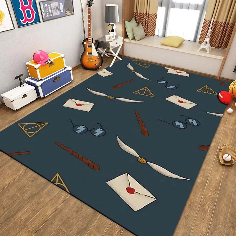 Harry's Wizard Hat Pattern Rug