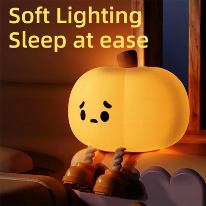 Pumpkin Night Light Plush Toy